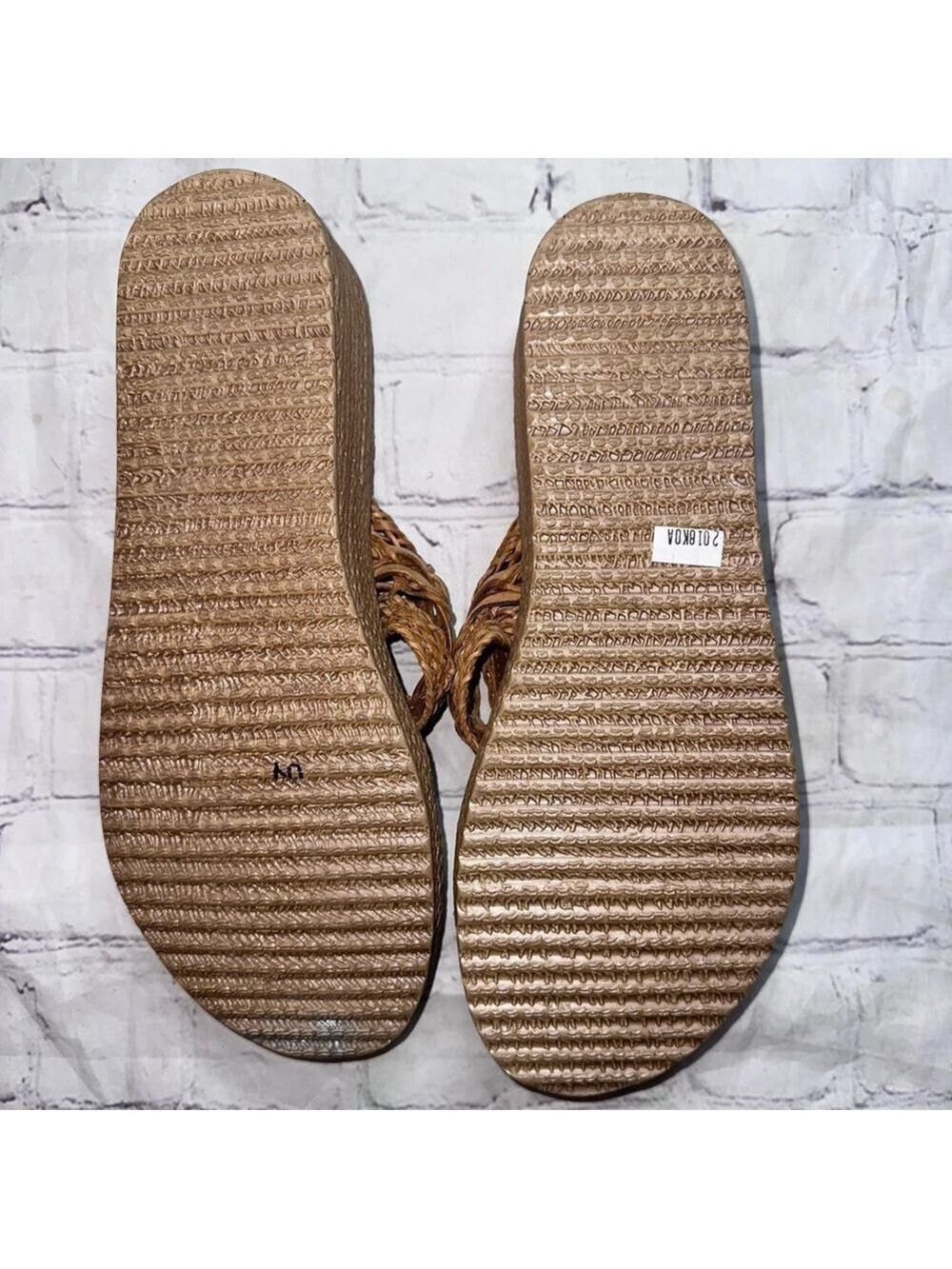 NWOT Women’s Size 9M Sbicca Claudina Wedge Sandals - Picture 4 of 6